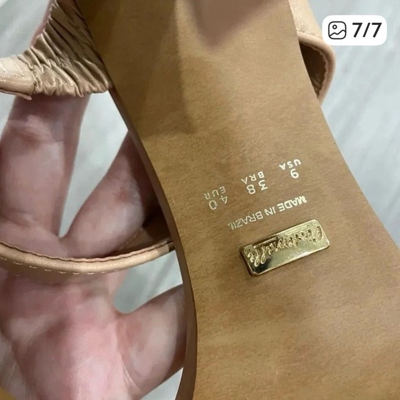 L'INTERVALLE  Ricarda Camel Leather - Picture 5 of 6